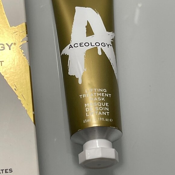 Aceology BNIB Peptides Adenosine Bitter Orange Brighten Lifting Treatment Mask - Picture 3 of 8